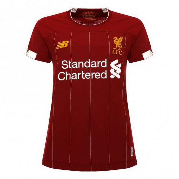 Camiseta Liverpool 1ª Mujer 2019-2020 Rojo